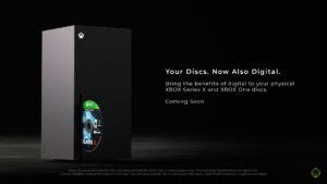 XBOX anuncia de disco a digital para digitalizar tus juegos físicos.